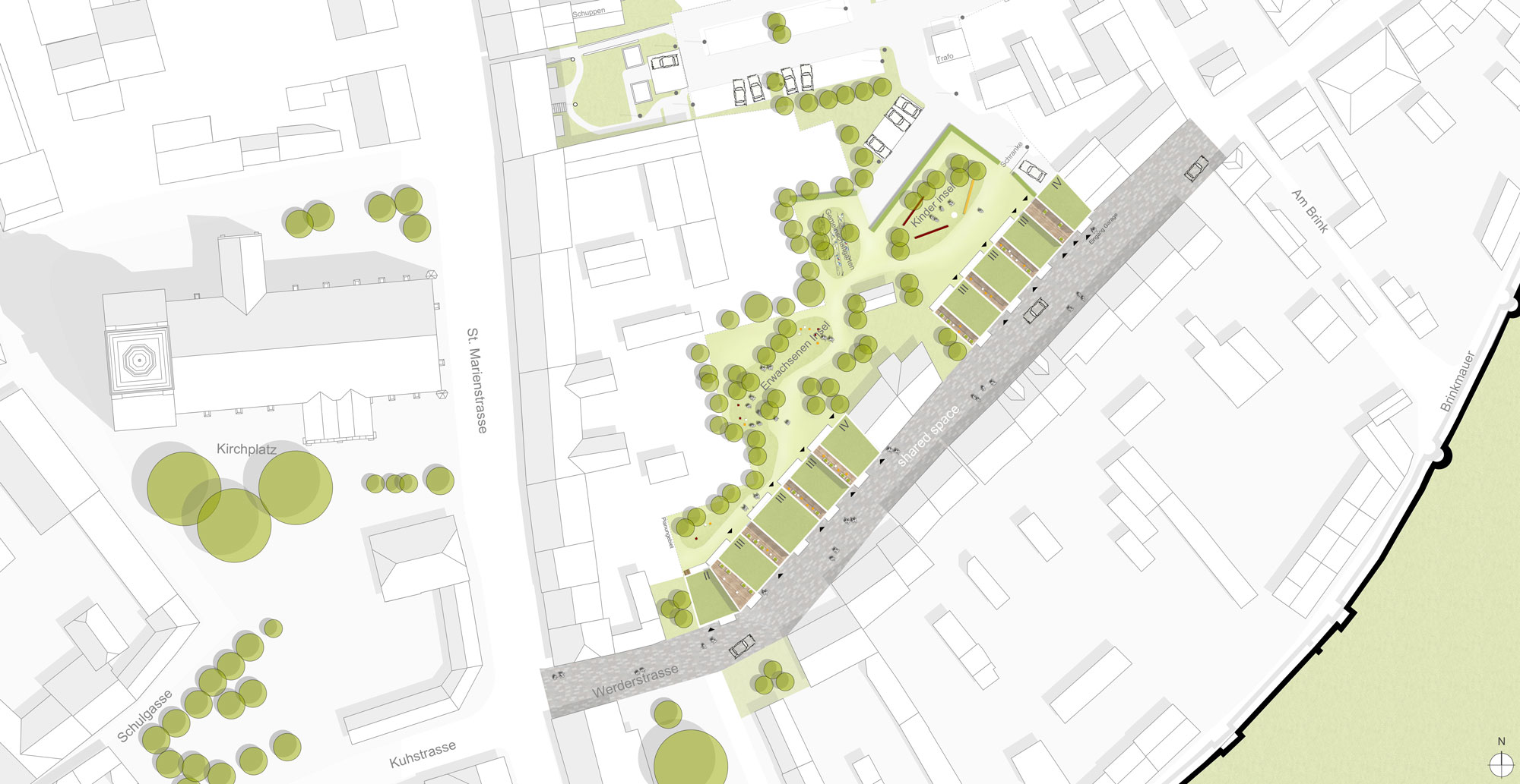 Lageplan Altstadt Wittstock