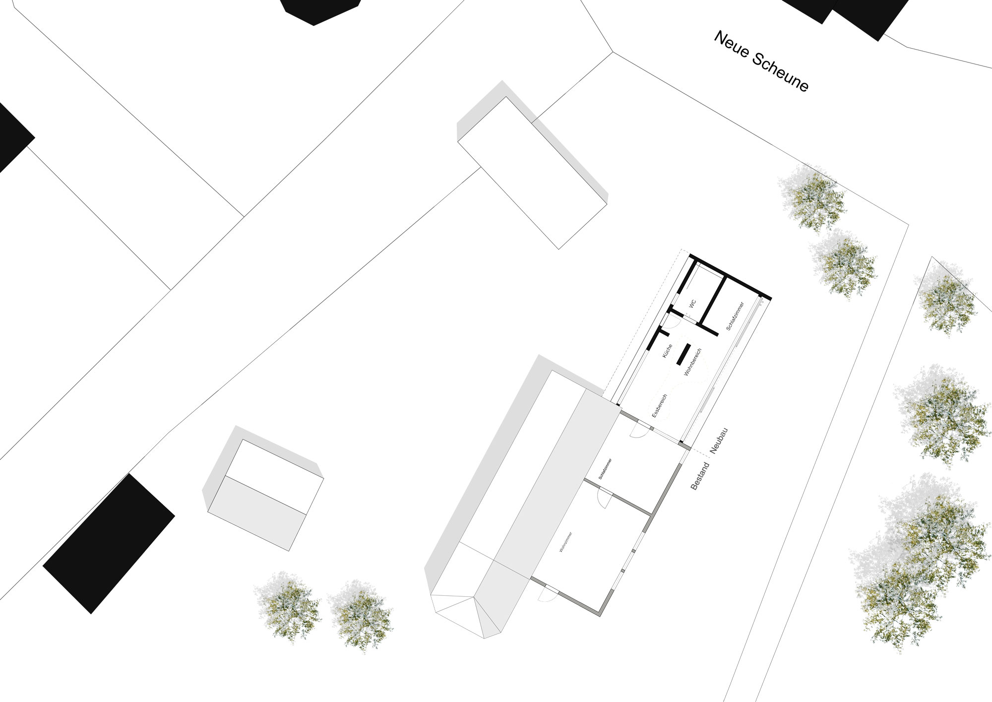 Lageplan Ferch Detail